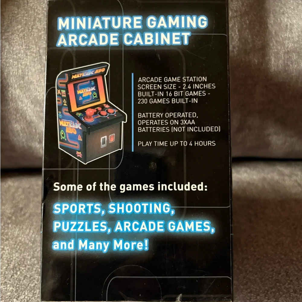 Miniature Gaming Arcade Cabinet